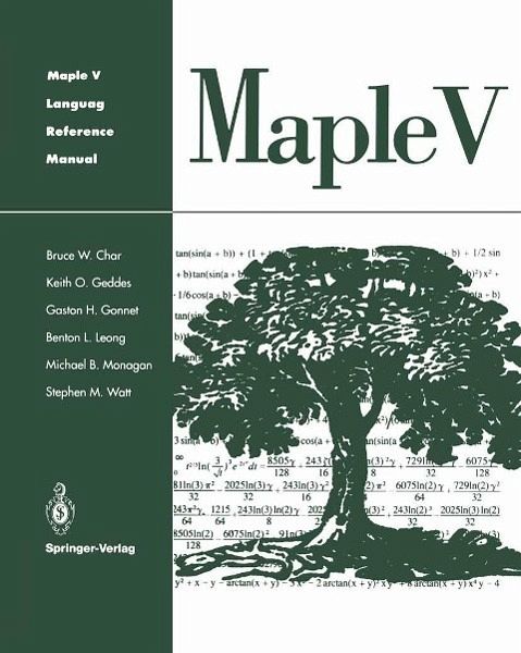 Maple V Language Reference Manual (eBook, PDF) Maple V Language Reference Manual (eBook, PDF)