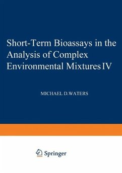 Cover Short-Term Bioassays in the Analysis of Complex Environmental Mixtures IV (eBook, PDF)