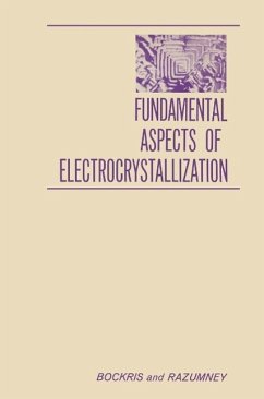 Fundamental Aspects of ELECTROCRYSTALLIZATION (eBook, PDF) - Bockris, John O M.