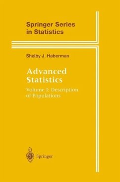 Advanced Statistics (eBook, PDF) - Haberman, Shelby J.