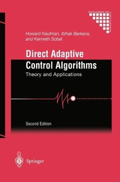 Direct Adaptive Control Algorithms (eBook, PDF) - Kaufman, Howard; Barkana, Itzhak; Sobel, Kenneth
