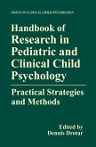 Handbook of Research in Pediatric and Clinical Child Psychology (eBook, PDF)