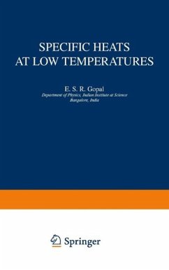 Specific Heats at Low Temperatures (eBook, PDF) - Gopal, Erode