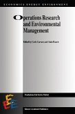 Operations Research and Environmental Management (eBook, PDF)