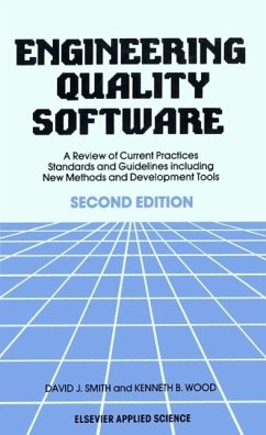 Engineering Quality Software (eBook, PDF) - Smith, D. J.; Wood, K. B.