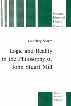 Logic and Reality in the Philosophy of John Stuart Mill (eBook, PDF) - Scarre, G.
