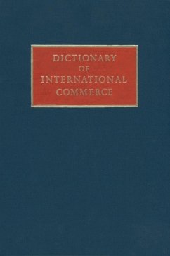 Cover Dictionary of International Commerce (eBook, PDF)