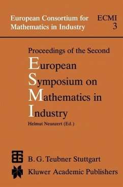 Cover Proceedings of the Second European Symposium on Mathematics in Industry (eBook, PDF)