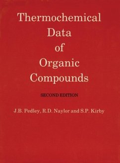 Thermochemical Data of Organic Compounds (eBook, PDF) - Pedley, J. B.