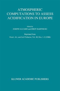 Cover Atmospheric Computations to Assess Acidification in Europe (eBook, PDF)