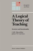 A Logical Theory of Teaching (eBook, PDF)