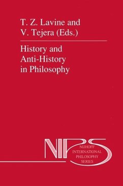 Cover History and Anti-History in Philosophy (eBook, PDF)
