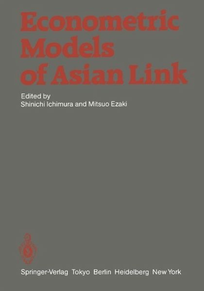 Econometric Models of Asian Link (eBook, PDF)