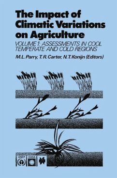 The Impact of Climatic Variations on Agriculture (eBook, PDF)