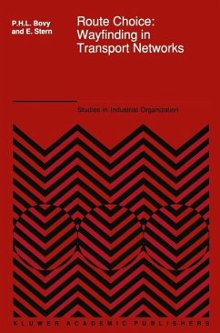 Cover Route Choice: Wayfinding in Transport Networks (eBook, PDF)