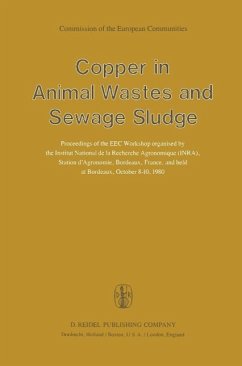 Cover Copper in Animal Wastes and Sewage Sludge (eBook, PDF)