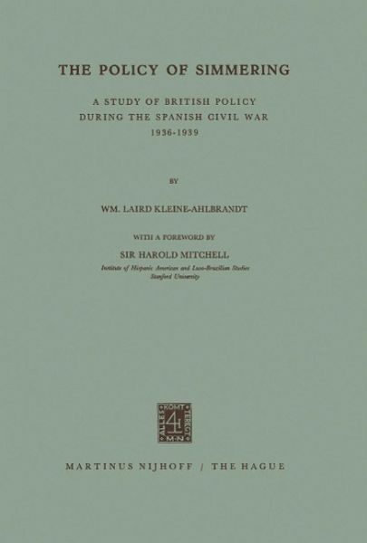 The Policy of Simmering (eBook, PDF)