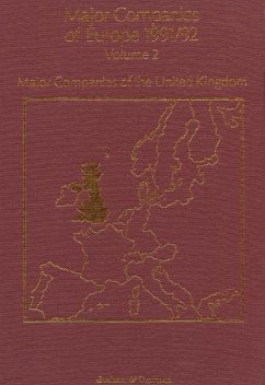 Cover Major Companies of Europe 1991/92 (eBook, PDF)