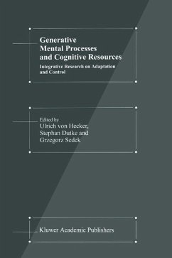 Generative Mental Processes and Cognitive Resources (eBook, PDF)