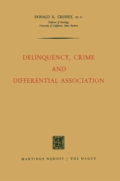 Cover Delinquency, Crime and Differential Association (eBook, PDF)