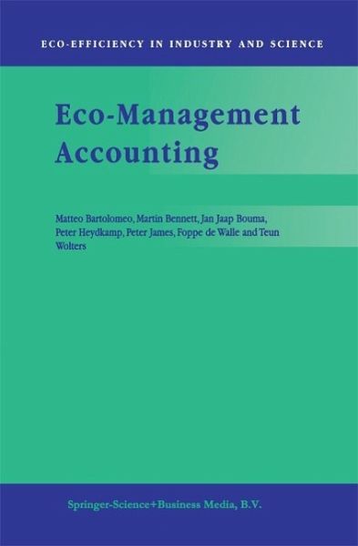 Eco-Management Accounting (eBook, PDF) Eco-Management Accounting (eBook, PDF)