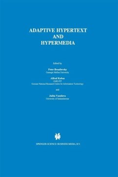Adaptive Hypertext and Hypermedia (eBook, PDF)