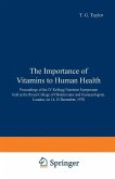 The Importance of Vitamins to Human Health (eBook, PDF)