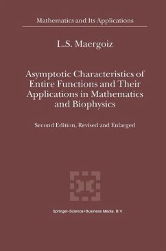 Asymptotic Characteristics of Entire Functions and Their Applications in Mathematics and Biophysics (eBook, PDF) - Maergoiz, L. S.