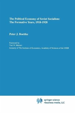 The Political Economy of Soviet Socialism: the Formative Years, 1918-1928 (eBook, PDF) - Boettke, Peter J.