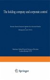 The holding company and corporate control (eBook, PDF)