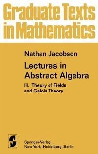Lectures in Abstract Algebra (eBook, PDF) - Jacobson, N.