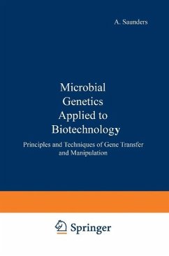 Cover Microbial genetics applied to biotechnology : (eBook, PDF)