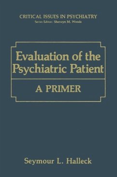 Cover Evaluation of the Psychiatric Patient (eBook, PDF)