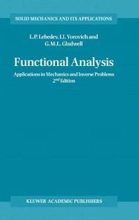 Functional Analysis (eBook, PDF) - Lebedev, Leonid P.; Vorovich, Iosif I.; Gladwell, G. M. L.
