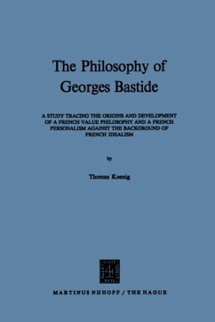 The Philosophy of Georges Bastide (eBook, PDF) - Koenig, T.
