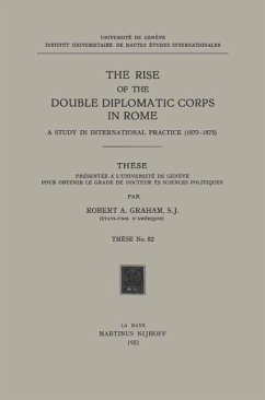 Cover The Rise of the Double Diplomatic Corps in Rome (eBook, PDF)