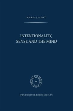 Cover Intentionality, Sense and the Mind (eBook, PDF)