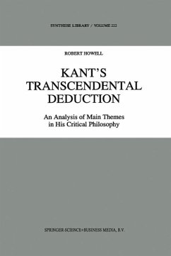Kant's Transcendental Deduction (eBook, PDF) - Howell, R. C.