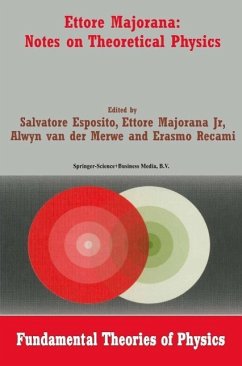 Cover Ettore Majorana: Notes on Theoretical Physics (eBook, PDF)