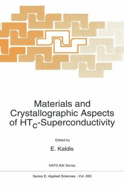 Materials and Crystallographic Aspects of HTc-Superconductivity (eBook, PDF)
