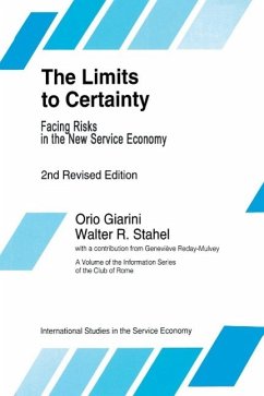 The Limits to Certainty (eBook, PDF) - Giarini, O.; Stahel, W. R.