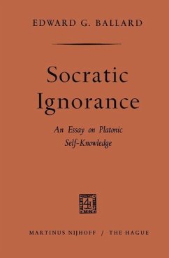 Socratic ignorance (eBook, PDF) - Ballard, Edward G.