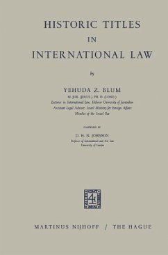 Cover Historic Titles in International Law (eBook, PDF)