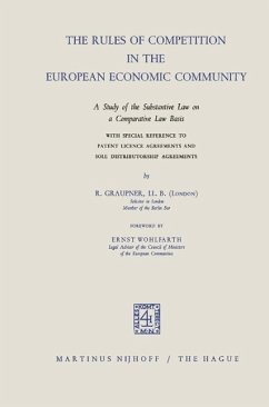 Cover The Rules of Competition in the European Economic Community (eBook, PDF)