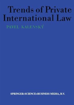 Cover Trends of Private International Law (eBook, PDF)
