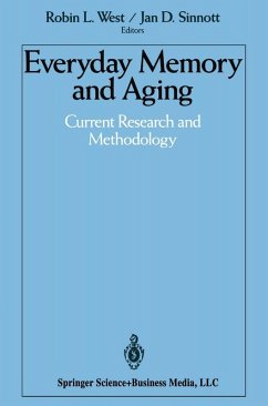 Everyday Memory and Aging (eBook, PDF)