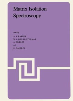 Cover Matrix Isolation Spectroscopy (eBook, PDF)