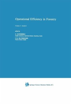 Operational Efficiency in Forestry (eBook, PDF) - Sundberg, B.; Silversides, C. R.