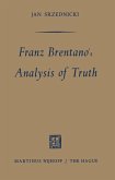 Franz Brentano's Analysis of Truth (eBook, PDF)