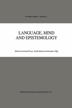 Cover Language, Mind and Epistemology (eBook, PDF)